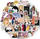 Taylor Swift Stickers - Muziek - set 50 stuks - Laptop Stickers - Stickervellen