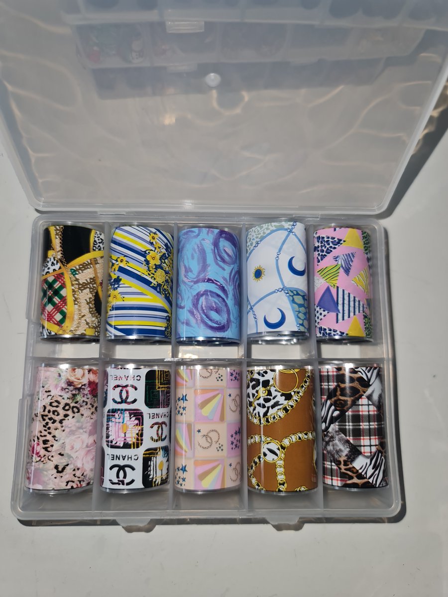 Goedkoopste Nagelfolie- transferfolie- nageldecoratie- nailart