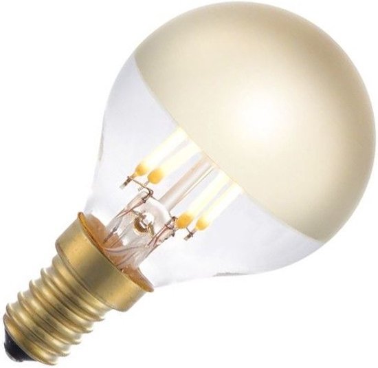 SPL LED Filament Kopspiegellamp Goud - 4W / DIMBAAR