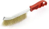 Borvat® |Wire brush, steel with a kunstof handle 24x