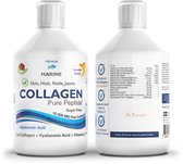 Swedish Nutra- Vloeibare Collageen 10000 MARINE - 500ml - Collagen- met Hyaluronzuur en Vitamine C- Anti aging -Anti Rimpel - Fijne lijntjes - Huid Haar Nagels-Jeugdige huid-100% natuurlijk-