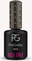 Pink Gellac - Base Coat Gellak - Transparant - 15 ml