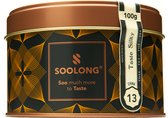Soolong Taste China Nr13 Oolong Thee - Zacht & Bloemig - Pure licht geoxideerde Oolong thee - Duurzame Losse Thee - Premium Thee uit China - Blik 25gram