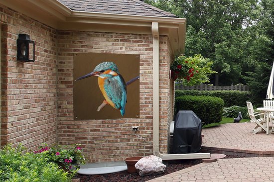 Tissu de jardin Kingfisher - Branches - Coloré - 100x100 cm