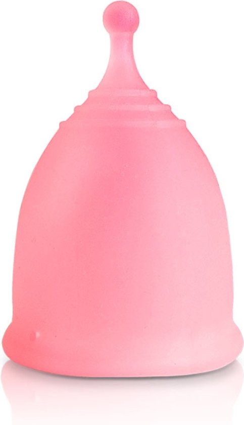 Menstruatiecup Roze Maat S - comfortabel en pijnloos - alternatief voor tampons en maandverband - Merkloos