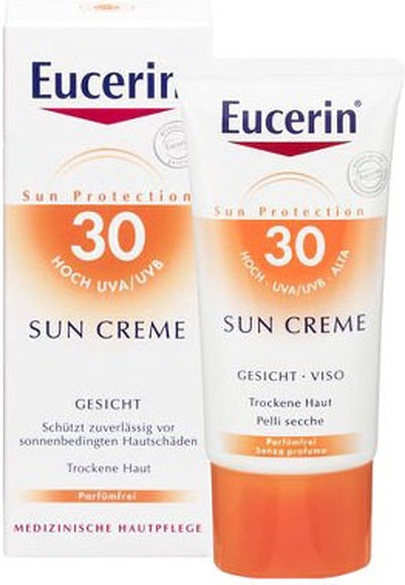 Sun Face Cream Spf 30 - High Protection Sunscreen For The Face 50ml