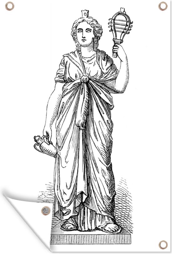 Illustration D Isis La Deesse De L Amour Affiche De Jardin 40x60 Cm Petit Toile De Bol Com