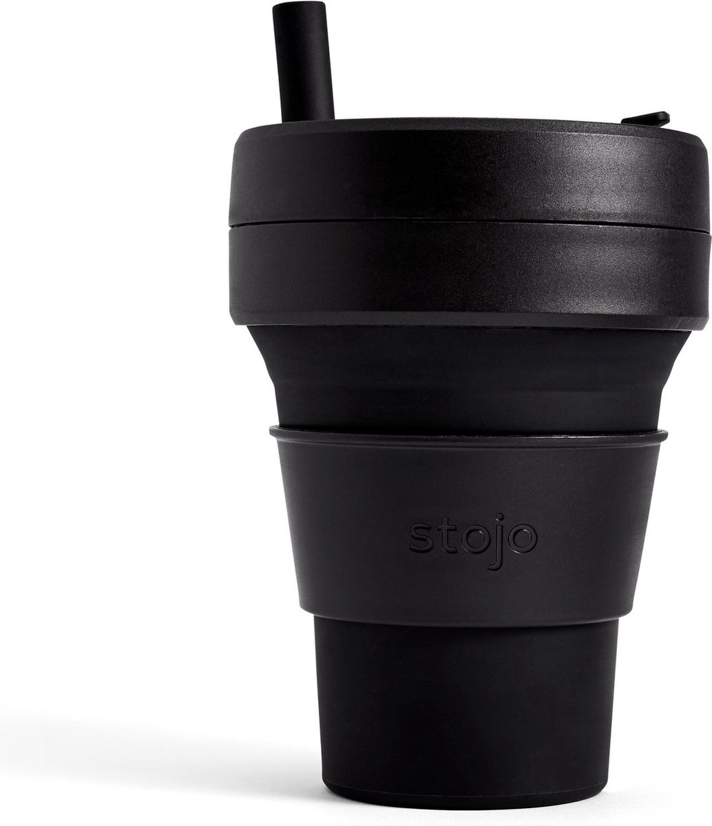 Stojo - Titan Cup - Koffie / Theebeker - 710 ml - Herbruikbaar - Opvouwbaar - Ink