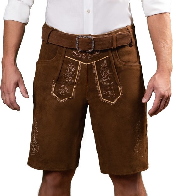 Partychimp Korte Lederhosen Johann Zwart Partychimp Korte Lederhosen Johann Zwart