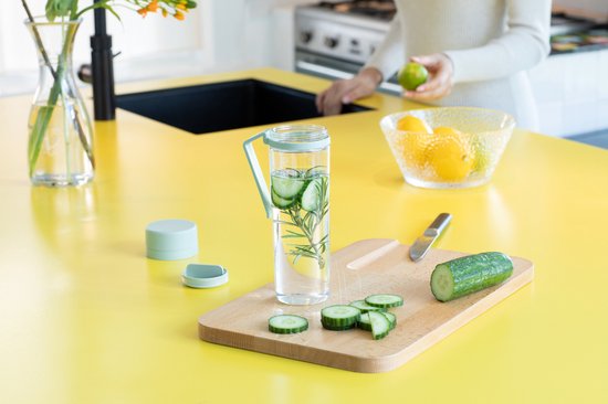 Brabantia Make & Take Utilisation quotidienne 500 ml Plastique Vert, Transparent