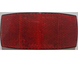Achterdrager - Bagagedrager Reflector Kunststof 50-110 Mm Rood