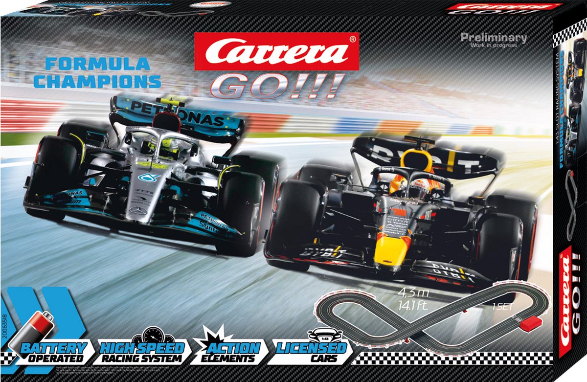 Carrera Go!! Max Verstappen Racebaan Circuit Zandvoort - Lewis Hamilton -  Red Bull -... | bol.com