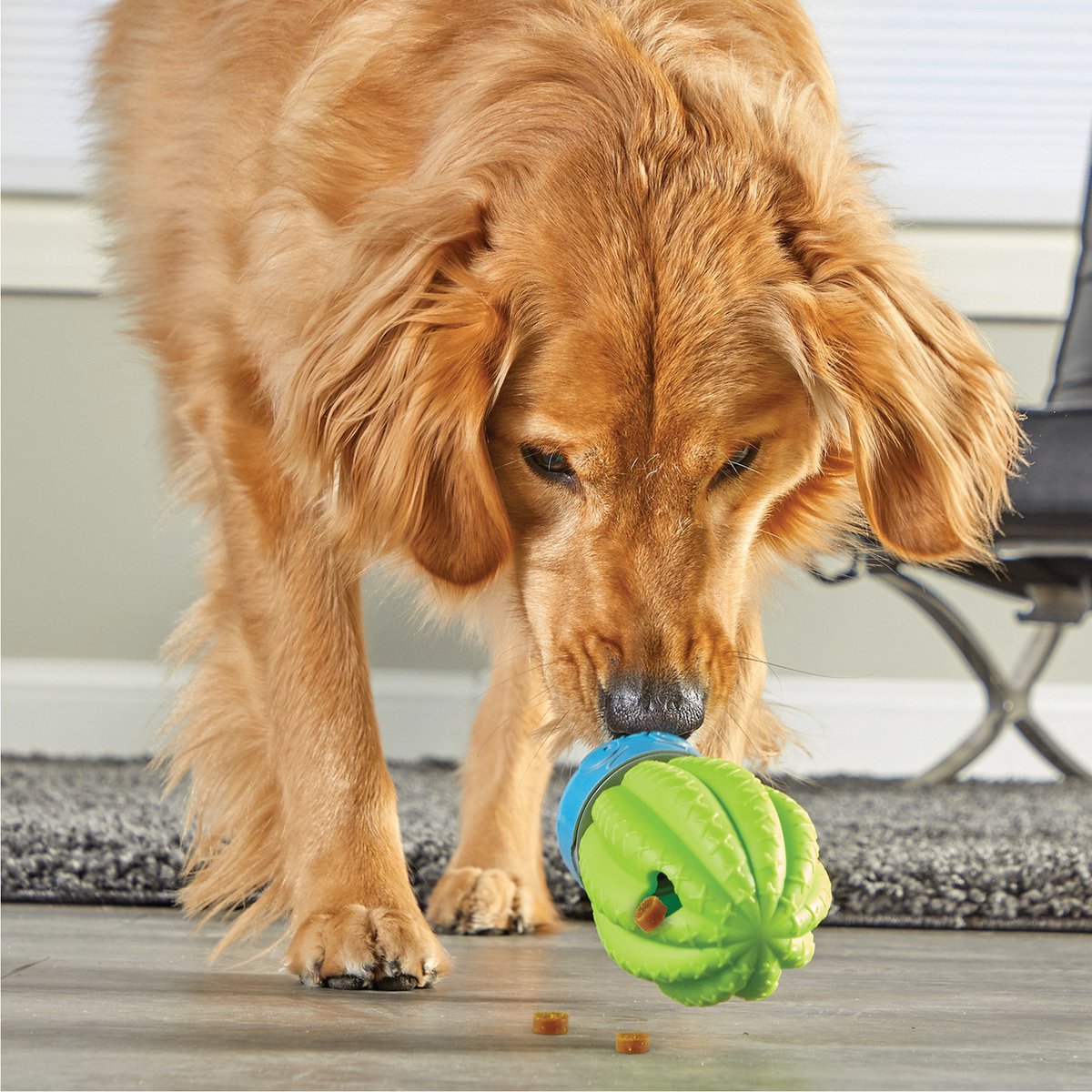 Brightkins Spinning Hydrants Puzzle Treat Dog Toy Dispenser