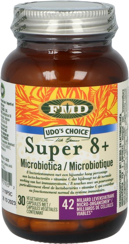 Foto: Udo s choice super 8 microbiotica 30 vegicaps probiotica