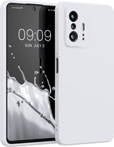 kwmobile telefoonhoesje geschikt voor Xiaomi 11T / 11T Pro - Hoesje voor smartphone - Back cover in wit