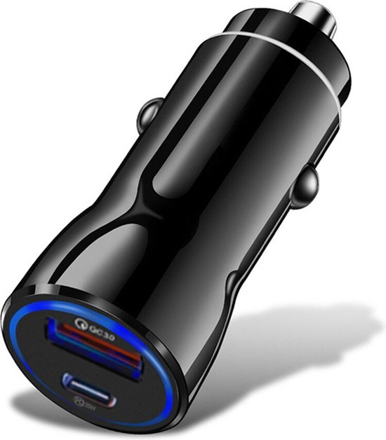 BSTNL - Chargeur voiture USB A & USB C - Chargeur voiture USB - Chargeur  voiture USB C... | bol.com