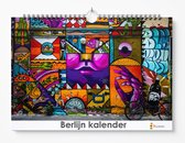 Calendrier berlinois XL 42 x 29,7 cm | Calendrier des anniversaires de Berlin | Calendrier Anniversaire Adultes