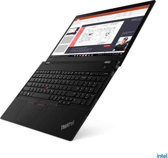 Lenovo ThinkPad T15 Gen 2 Intel® Core™ i5 i5-1135G7 Laptop 39,6 cm (15.6") Full HD 8 GB DDR4-SDRAM 256 GB SSD Wi-Fi 6E (802.11ax) Windows 10 Pro Engels Zwart - Lenovo - Hoofdafbeelding