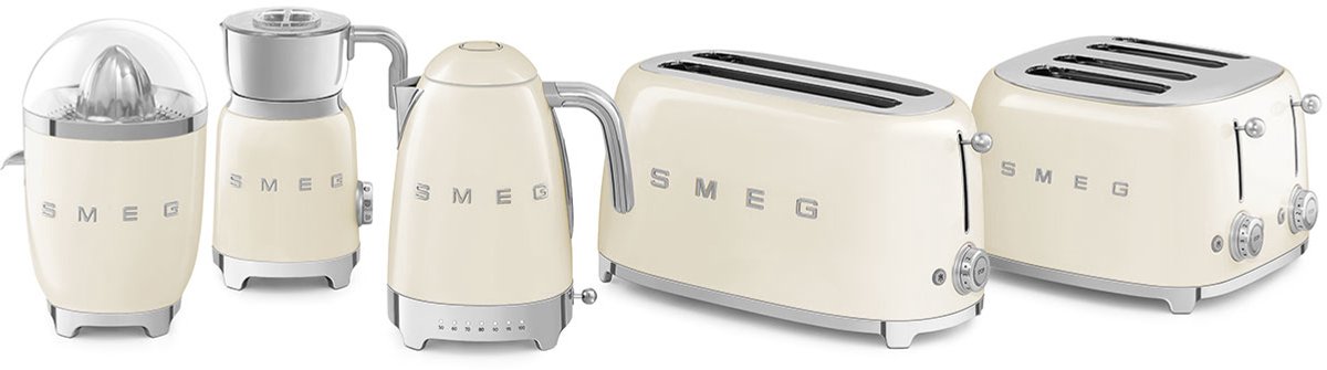 SMEG TSF02CREU Broodrooster - 4 Sneden - '50s Style thumbnail 4