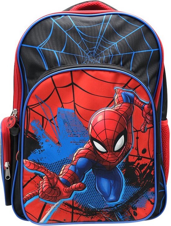 Spiderman - Marvel - Schooltas/sporttas/vrijetijdsrugzak - D 16 x B 36 x H 43 cm. Inhoud: 20 l.