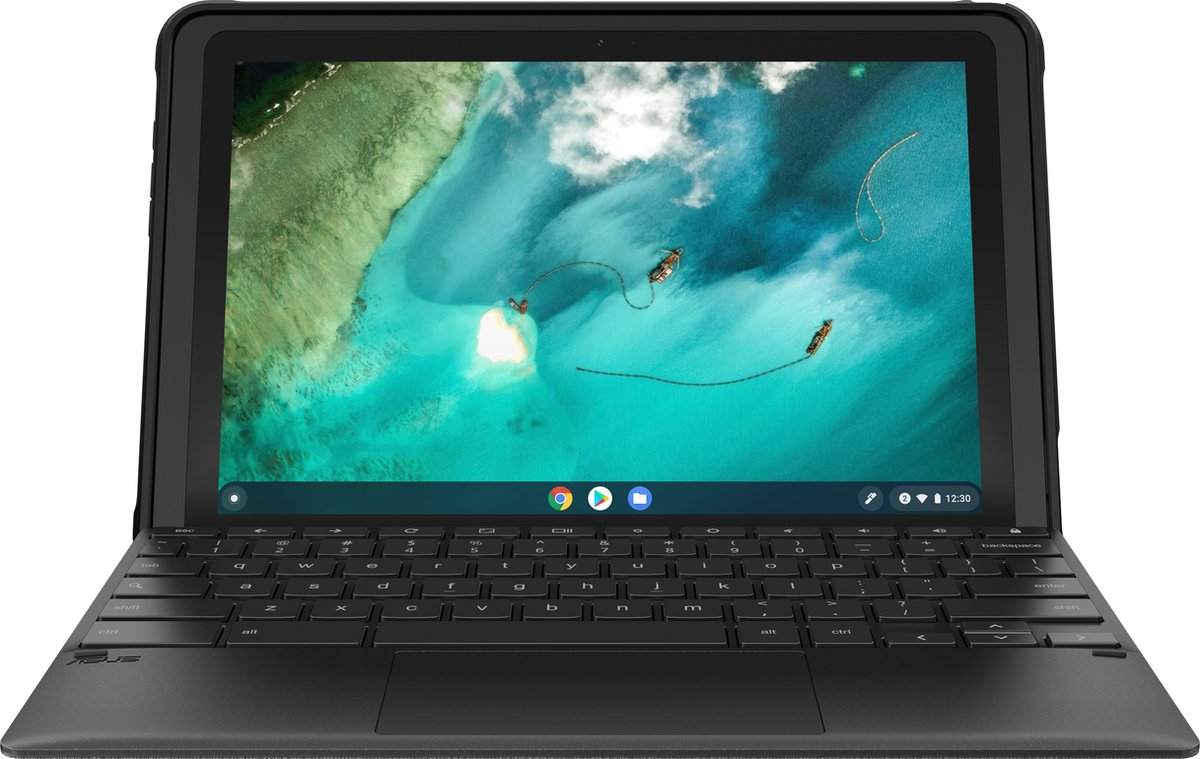 ASUS Chromebook CZ1000DVA-L30023 MediaTek MT8183 25,6 cm (10.1") Touchscreen WUXGA 4 GB LPDDR4x-SDRAM 64 GB eMMC Wi-Fi 5 (802.11ac) ChromeOS Zwart — afbeelding 3