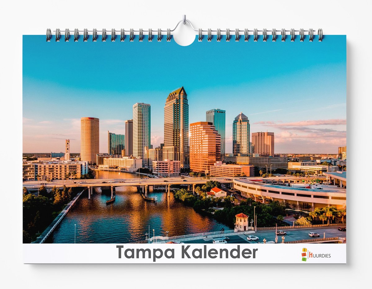 Tampa kalender XL 42 x 29.7 cm | Verjaardagskalender Tampa | Verjaardagskalender Volwassenen
