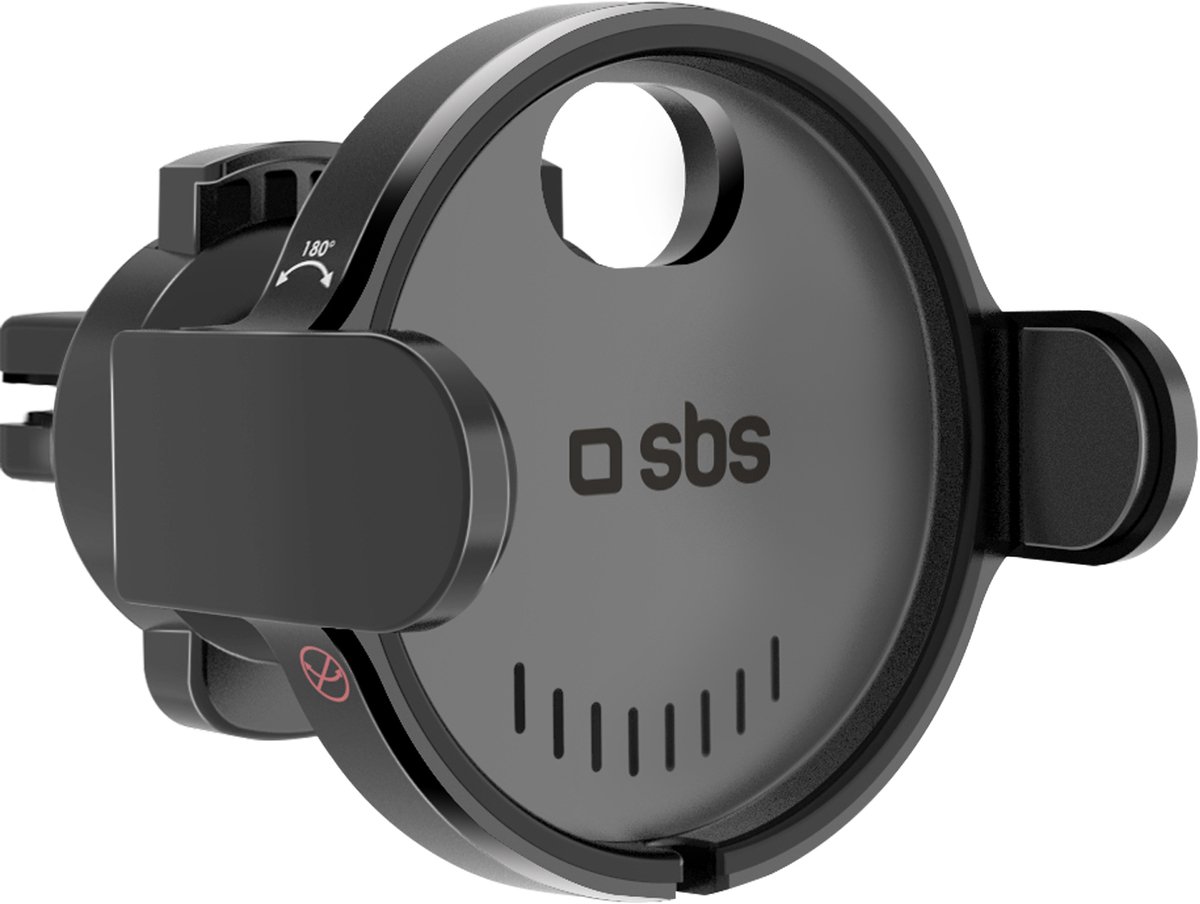 SBS Ventilatierooster Telefoonhouder Auto met Magneet - Zwart