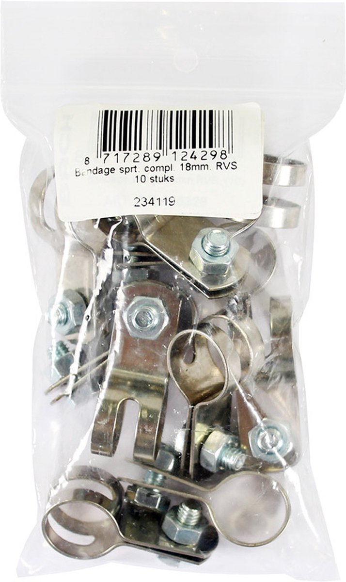 Bofix Bandage Sport 18 Mm Zilver 10 Stuks