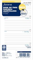 Filofax Agendavulling 2023 - Personal - Week op twee pagina's - Nederlands