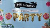 Party | Folieballon | XL | 3m | 40cm | Herbruikbaar | Lucht | Helium | Verjaardag | Bloemen