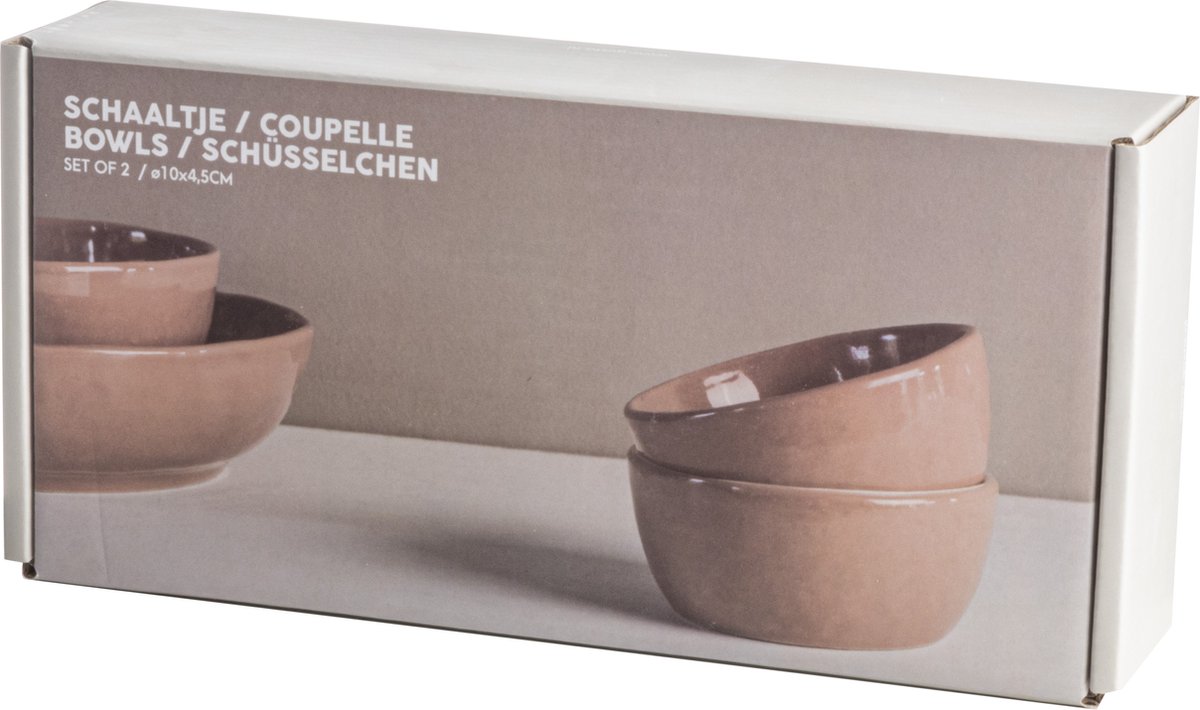 Gusta Table Tales Schaaltjes Roze 1L ø10x4,5cm Freckle set