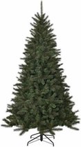 Kunst kerstboom groen met 511 tips - 155 cm - Groene kunst kerstbomen/kunstbomen