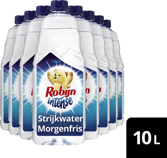 Robijn Morgenfris Strijkwater - 10 x 1L - Voordeelverpakking