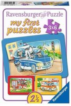 Ravensburger puzzel Dieren aan het Werk - 3x6 stukjes - Kinderpuzzel