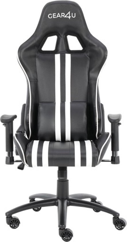 Gear4U Elite gaming stoel - gamestoel - carbon | bol.com