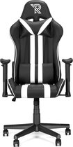 Ranqer Felix Gamestoel - Gaming Chair  / Gaming Stoel - Ergonomische Bureaustoel - Verstelbaar armleuningen - Zwart / Wit