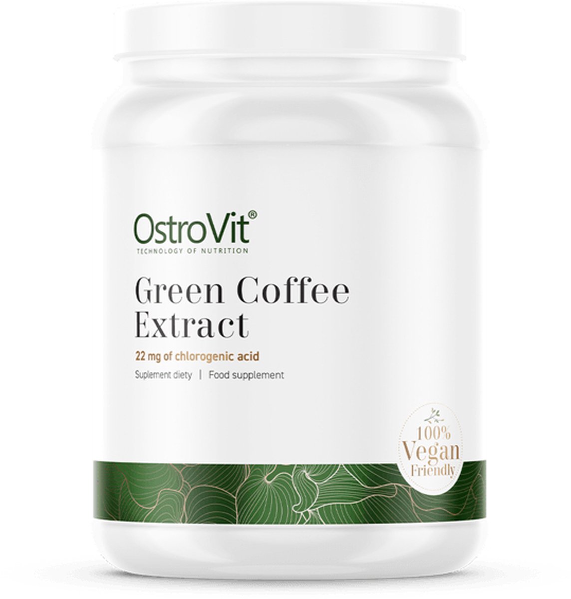 Pre-Workout - Green Coffee Extract Poeder - Vegan - 100g - OstroVit -