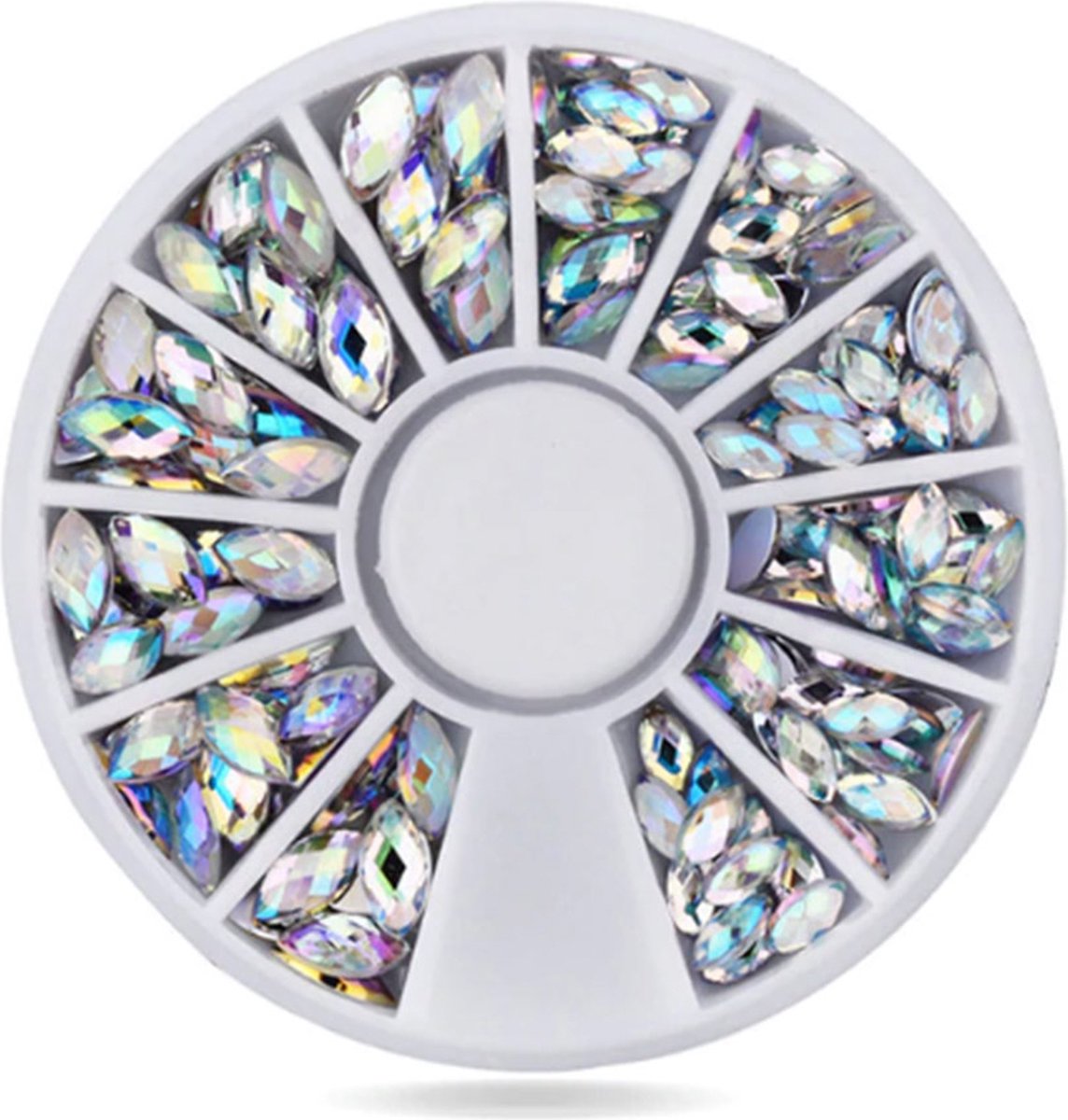 Goedkoopste DW4Trading Nagelversiering Carrousel 11 - Nail Art - Acryl Gel - Rhinestones