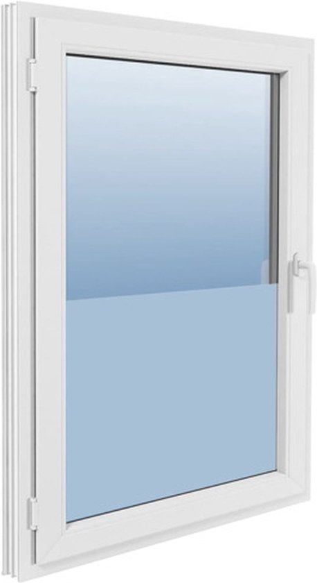 vidaXL - Raamfolie - mat - 0,9x10 - m - PVC - grijs