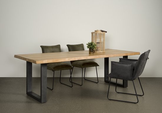 TOFF Ultimo Live-edge dining table 220x100 - top 5