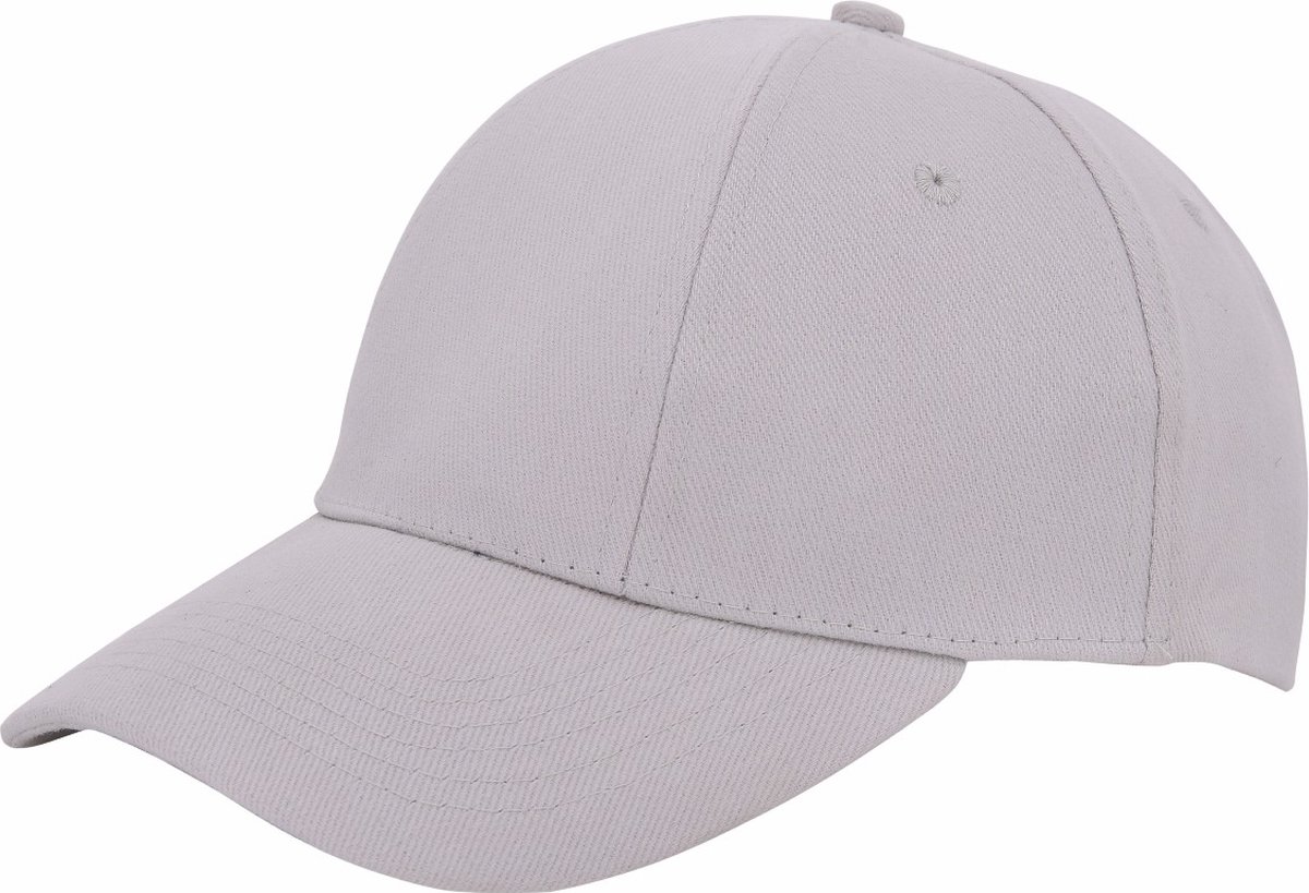 Benza - Luxe Turned Brushed Baseball Cap Baseballcap - Grijs