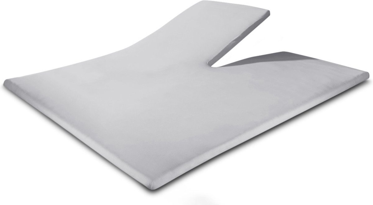 Dreamhouse Splittopper Jersey Hoeslaken - 140X200 - Grijs