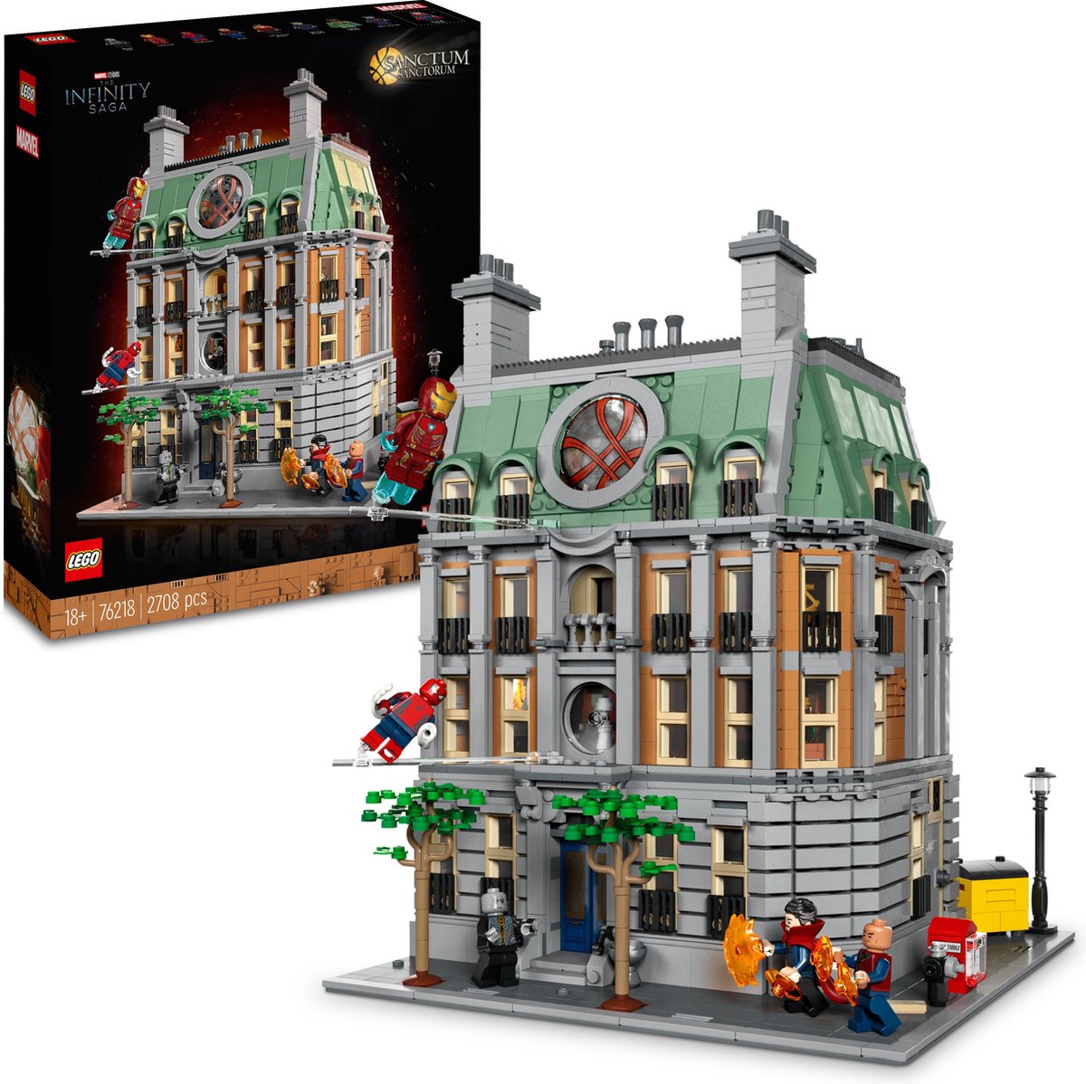 LEGO Marvel Sanctum Sanctorum Collectible met Iron Man en Doctor Strange Minifiguren - 76218 — afbeelding 2