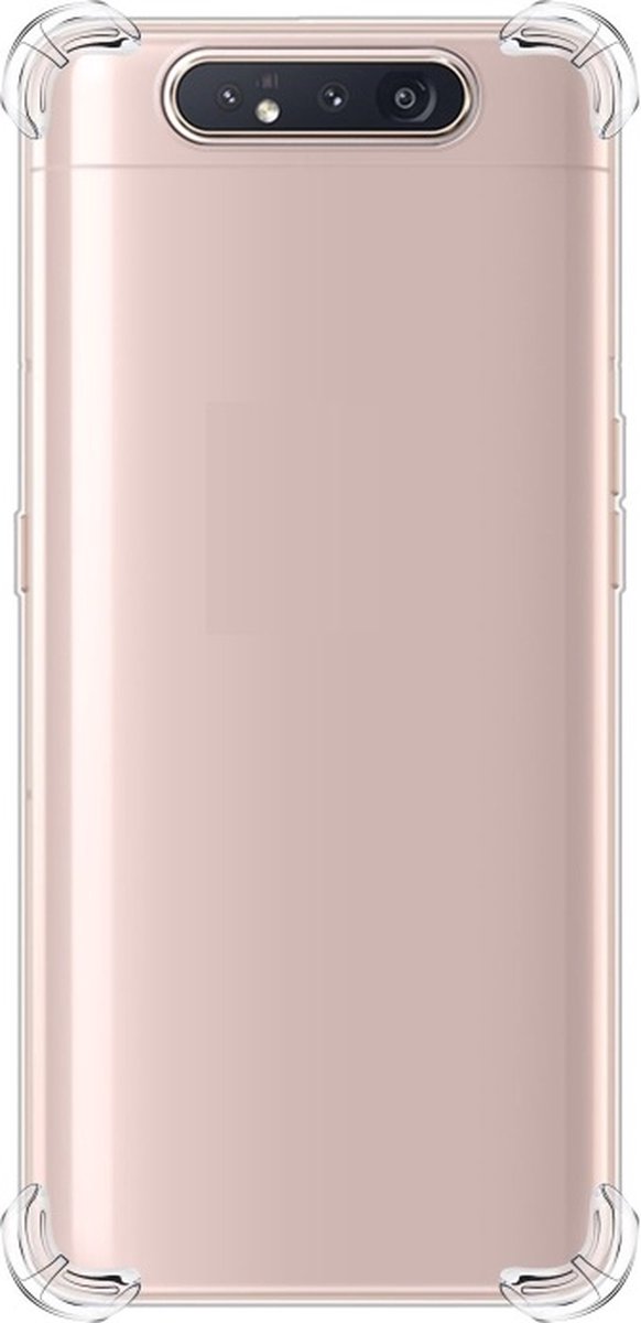 Hoesje Geschikt voor Huawei P20 Anti Shock silicone back cover/Transparant hoesje