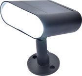 LUTEC Connect GINBO - Slimme LED prikspot met solar en sensor - Zwart