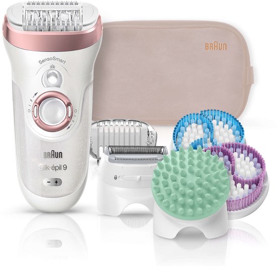 Braun Silk-épil 9 9/897 Roze Goud - Wet&Dry SensoSmart Epileerapparaat