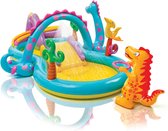 INTEX - piscine avec toboggan - piscine ludique - dinosaure