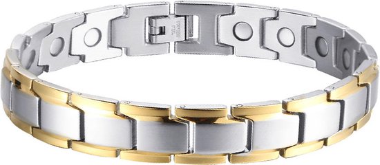 Magnetische Stalen (dames) armband Katy 01 (10mm) - Shop nu