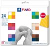 Fimo soft colour pack 24 basic colours 8023 C24-1  / 24x25gr (04-19)