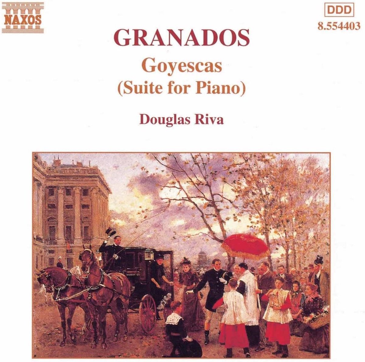 Douglas Riva - Granados: Goyescas (Suite for Piano) (CD)